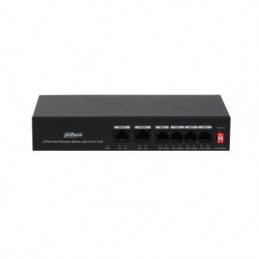 Dahua Technology PoE DH-PFS3006-4ET-36 сетевой коммутатор Fast Ethernet (10 100) Питание по Ethernet (PoE) Черный