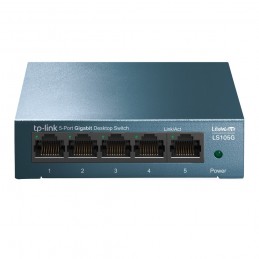 TP-Link LS105G Nepārvaldīts Gigabit Ethernet (10 100 1000) Zils