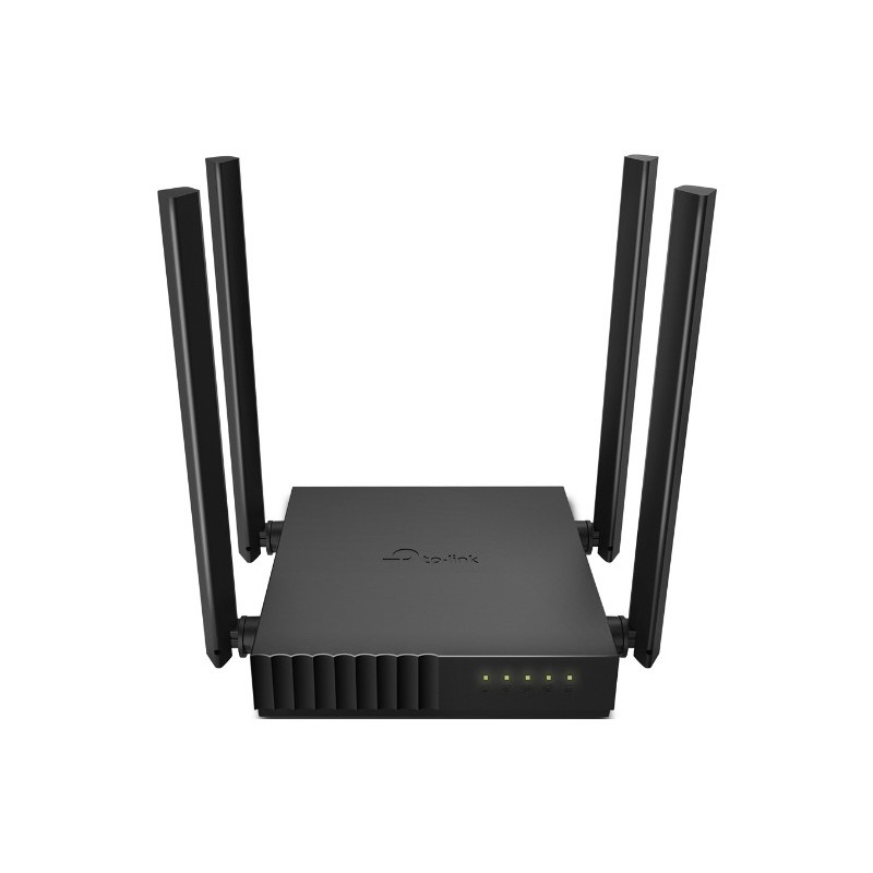 TP-Link Archer C54 bezvadu rūteris Ātrais Ethernet Divkāršā frekvenču josla (2.4 GHz   5 GHz) Melns