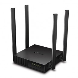 TP-Link Archer C54 bezvadu rūteris Ātrais Ethernet Divkāršā frekvenču josla (2.4 GHz   5 GHz) Melns