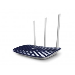 TP-Link AC750 bezvadu rūteris Ātrais Ethernet Divkāršā frekvenču josla (2.4 GHz   5 GHz) Melns, Balts