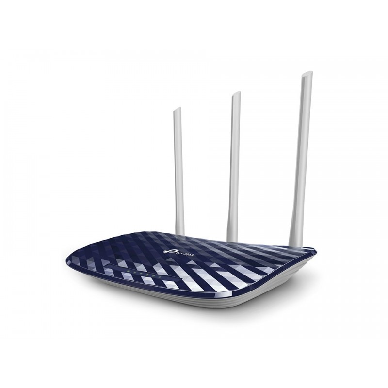 TP-Link AC750 bezvadu rūteris Ātrais Ethernet Divkāršā frekvenču josla (2.4 GHz   5 GHz) Melns, Balts