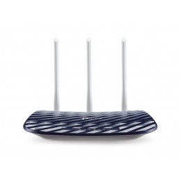 TP-Link AC750 bezvadu rūteris Ātrais Ethernet Divkāršā frekvenču josla (2.4 GHz   5 GHz) Melns, Balts