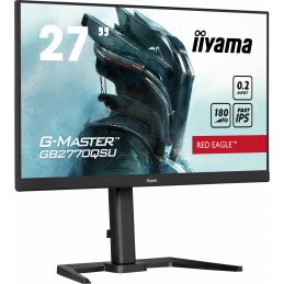 iiyama G-MASTER GB2770QSU-B6 monitori 68,6 cm (27") 2560 x 1440 pikseļi 2K Ultra HD LCD Melns