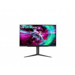 LG 27GR93U-B монитор для ПК 68,6 cm (27") 3840 x 2160 пикселей 4K Ultra HD LED Черный, Серый, Пурпурный