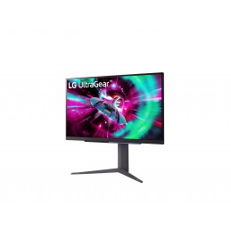 LG 27GR93U-B monitori 68,6 cm (27") 3840 x 2160 pikseļi 4K Ultra HD LED Melns, Pelēks, Lillā