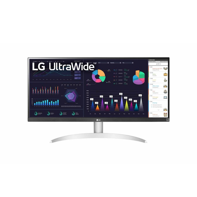 LG 29WQ600-W monitori 73,7 cm (29") 2560 x 1080 pikseļi Full HD LCD Balts