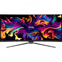 MSI MAG 341CQP QD-OLED монитор для ПК 86,4 cm (34") 3440 x 1440 пикселей UltraWide Quad HD QDOLED Черный