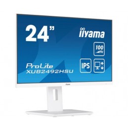 iiyama XUB2492HSU-W6 monitori 60,5 cm (23.8") 1920 x 1080 pikseļi Full HD LED Balts