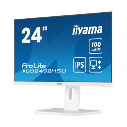 iiyama XUB2492HSU-W6 monitori 60,5 cm (23.8") 1920 x 1080 pikseļi Full HD LED Balts