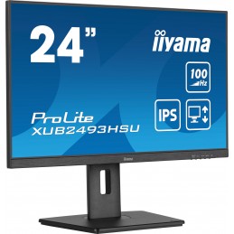 iiyama ProLite monitori 60,5 cm (23.8") 1920 x 1080 pikseļi Full HD LED Melns