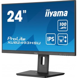 iiyama ProLite monitori 60,5 cm (23.8") 1920 x 1080 pikseļi Full HD LED Melns