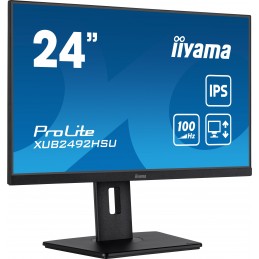 iiyama XUB2492HSU-B6 монитор для ПК 60,5 cm (23.8") 1920 x 1080 пикселей Full HD LED Черный