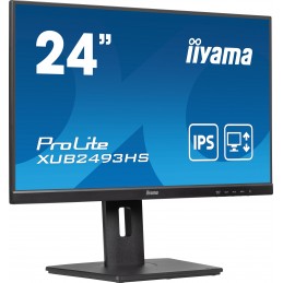 iiyama ProLite XUB2493HS-B6 монитор для ПК 60,5 cm (23.8") 1920 x 1080 пикселей Full HD LED Черный