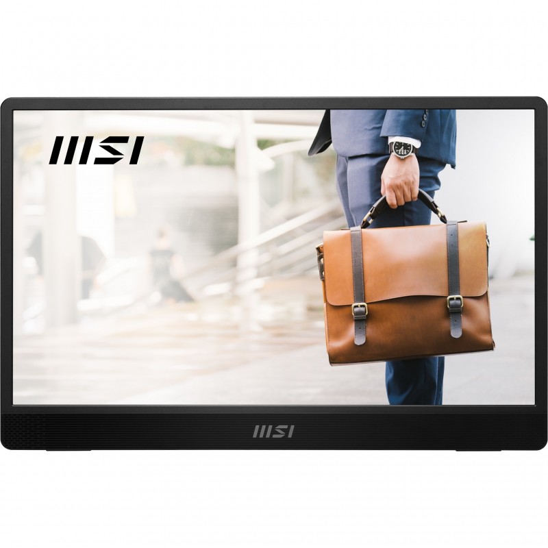 MSI Pro MP161 E2 Portable monitor Черный 39,6 cm (15.6") LED 1920 x 1080 пикселей