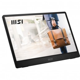 MSI Pro MP161 E2 Portable monitor Черный 39,6 cm (15.6") LED 1920 x 1080 пикселей