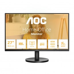 AOC 27B3CA2 monitori 68,6 cm (27") 1920 x 1080 pikseļi Full HD LED Melns