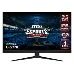 MSI G321Q monitori 80 cm (31.5") 2560 x 1440 pikseļi Wide Quad HD Melns