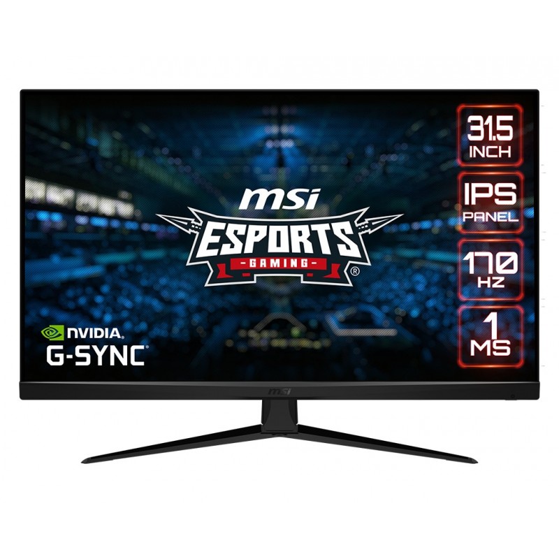 MSI G321Q монитор для ПК 80 cm (31.5") 2560 x 1440 пикселей Wide Quad HD Черный