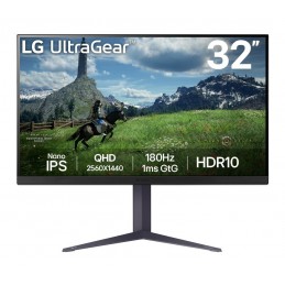 LG 32GS85Q-B монитор для ПК 80 cm (31.5") 2560 x 1440 пикселей Quad HD Черный