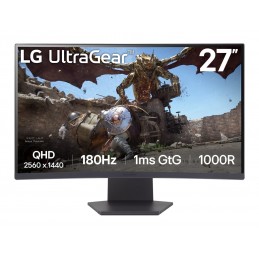 LG 32GS60QC-B monitori 80 cm (31.5") 2560 x 1440 pikseļi Quad HD Melns