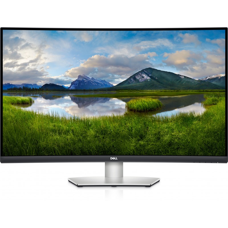 DELL S Series S3221QSA LED display 80 cm (31.5") 3840 x 2160 пикселей 4K Ultra HD ЖК Черный, Серебристый