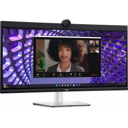 DELL P Series P3424WEB монитор для ПК 86,7 cm (34.1") 3440 x 1440 пикселей 4K Ultra HD ЖК Черный