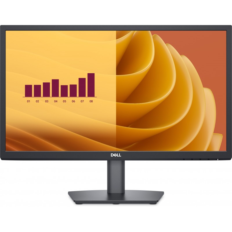 DELL E Series E2225H monitori 54,5 cm (21.4") 1920 x 1080 pikseļi Full HD LCD Melns