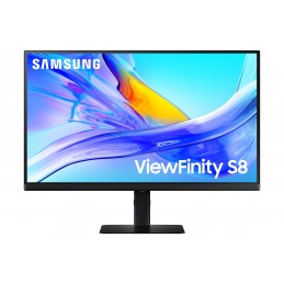 Samsung S80UD monitori 68,6 cm (27") 3840 x 2160 pikseļi 4K Ultra HD LCD Melns