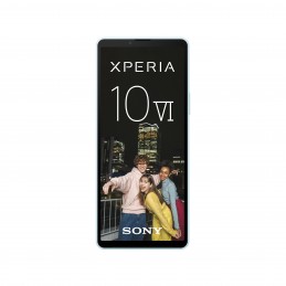 Sony Xperia 10 VI 5G 15,5 cm (6.1") Divas SIM kartes Android 14 8 GB 128 GB 5000 mAh Zils