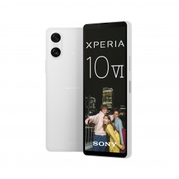 Sony Xperia 10 VI 5G 15,5 cm (6.1") Divas SIM kartes Android 14 8 GB 128 GB 5000 mAh Balts