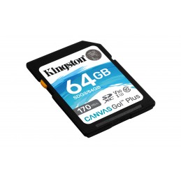 Kingston Technology Canvas Go! Plus 64 GB SD UHS-I Klases 10