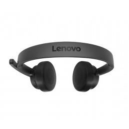 Lenovo Wireless VoIP Headset Austiņas Bezvadu Birojs   zvanu centrs Bluetooth Melns