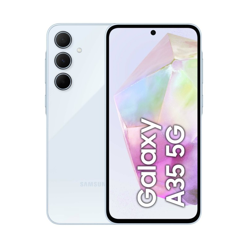 Samsung Galaxy A35 5G 16,8 cm (6.6") Hibrīda duālā SIM Android 14 USB Veids-C 8 GB 256 GB 5000 mAh Zils