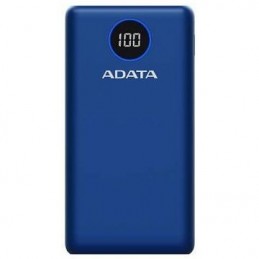 ADATA P20000QCD Литий-полимерная (LiPo) 20000 mAh Синий