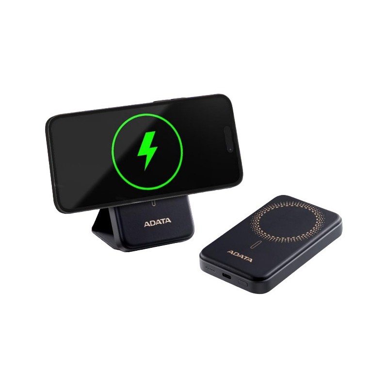 ADATA PR050-11BK внешний аккумулятор Литий-полимерная (LiPo) 5000 mAh Беспроводная зарядка Черный