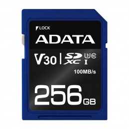 ADATA ASDX256GUI3V30S-R zibatmiņa 256 GB SDXC UHS-I Klases 10