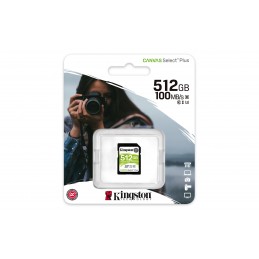 Kingston Technology Canvas Select Plus 512 GB SDXC UHS-I Класс 10