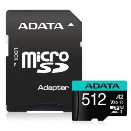 ADATA Premier Pro 512 GB MicroSDXC Klases 10