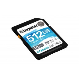 Kingston Technology Canvas Go! Plus 512 GB SD UHS-I Klases 10