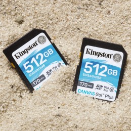 Kingston Technology Canvas Go! Plus 512 GB SD UHS-I Klases 10