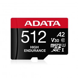 ADATA High Endurance 512 GB MicroSDXC UHS-I Klases 10