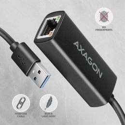 Axagon ADE-AR USB-A 3.2 Gen 1 - Gigabit Ethernet 10 100 1000 Adapter - Adapter - Digital Daten 1000 Mbit s