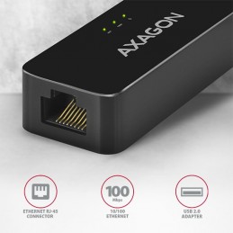 Axagon ADE-XR tīkla karte Ethernet 100 Mbit s