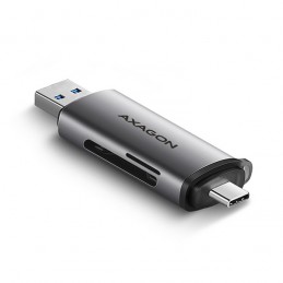 Axagon CRE-SAC кардридер USB 3.2 Gen 1 (3.1 Gen 1) Type-A Type-C Серый