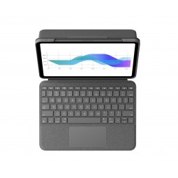 Logitech Folio Touch Северные страны Smart Connector Серый