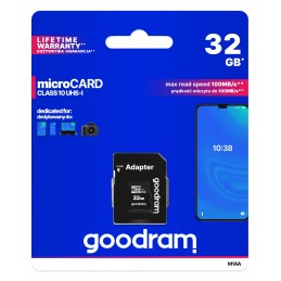 Goodram M1AA 32 GB MicroSDHC UHS-I Klases 10