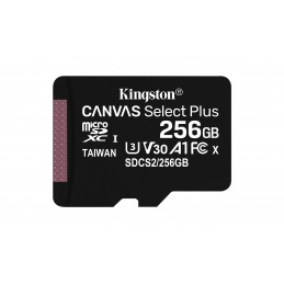 Kingston Technology Canvas Select Plus 256 GB MicroSDXC UHS-I Класс 10