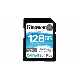 Kingston Technology Canvas Go! Plus 128 GB SD UHS-I Klases 10