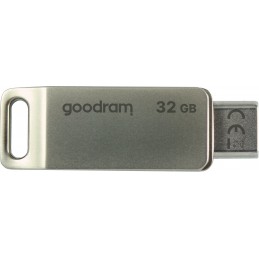 Goodram ODA3 USB zibatmiņa 32 GB USB Type-A   USB Type-C 3.2 Gen 1 (3.1 Gen 1) Sudrabs